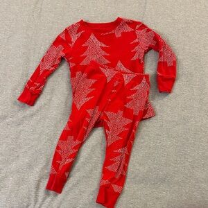 Carter's Red Festive Tree Pajamas‎